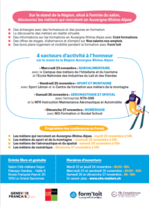 Programme du salon