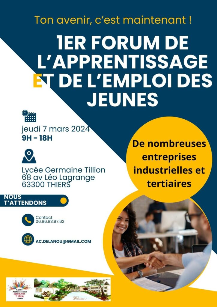 Forum de l'apprentissage & de l'emploi des jeunes