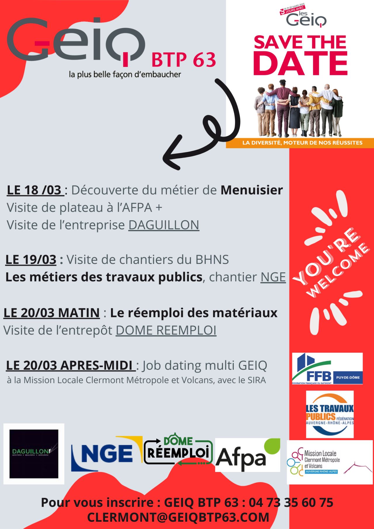 Programme 3 jours avec qeiq 2025 - Clermont-Ferrand