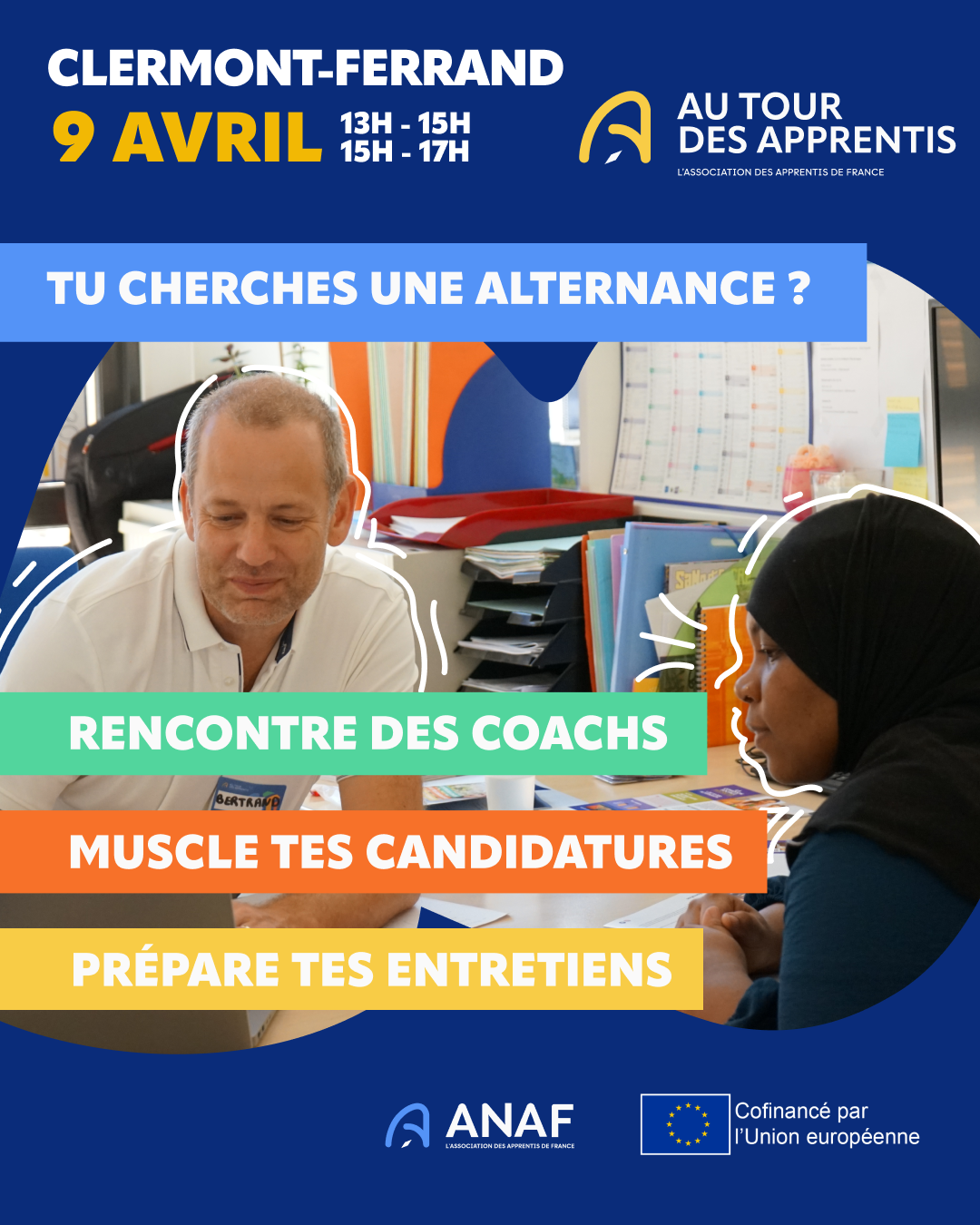 Au Tour des Apprentis - Étape Clermont-Ferrand 2025